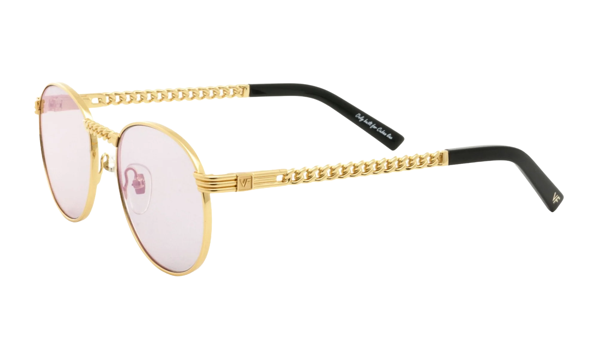 Miami Vice Cuban Link Edition 24KT "Yellow Gold / Reverse Dogman Green Multi Flash" CLMV2 0003 16C8