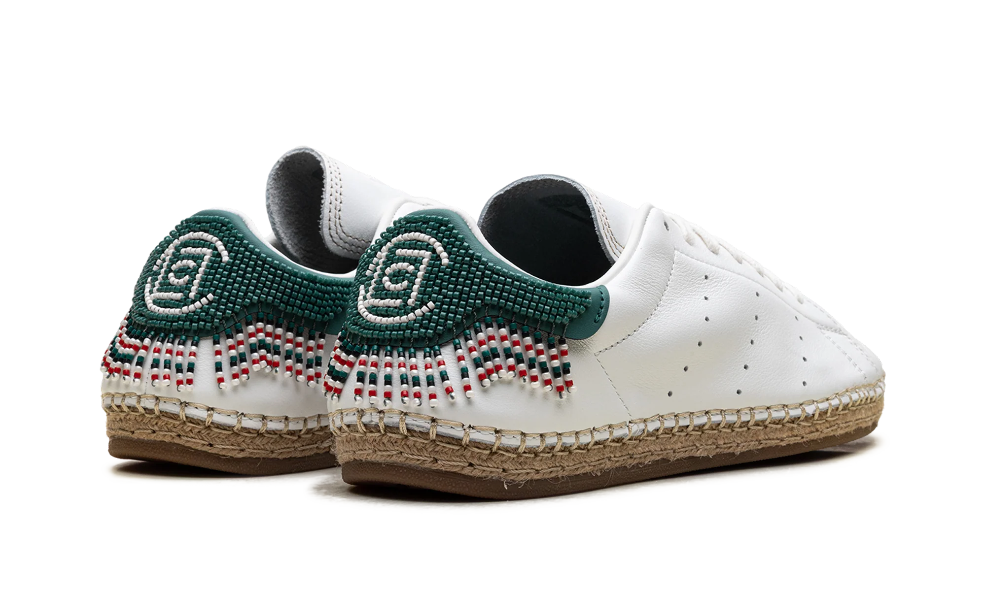 Stan Smith Espadrille "CLOT By Edison Chen White Green Beads" JR9373