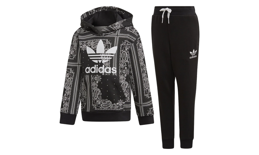 Bandana Hood Set GS "Black / White" DW3848