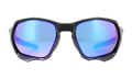 Plazma Polarized Sunglasses "Matte Black / PRIZM Sapphire Polarized" OO9019 08