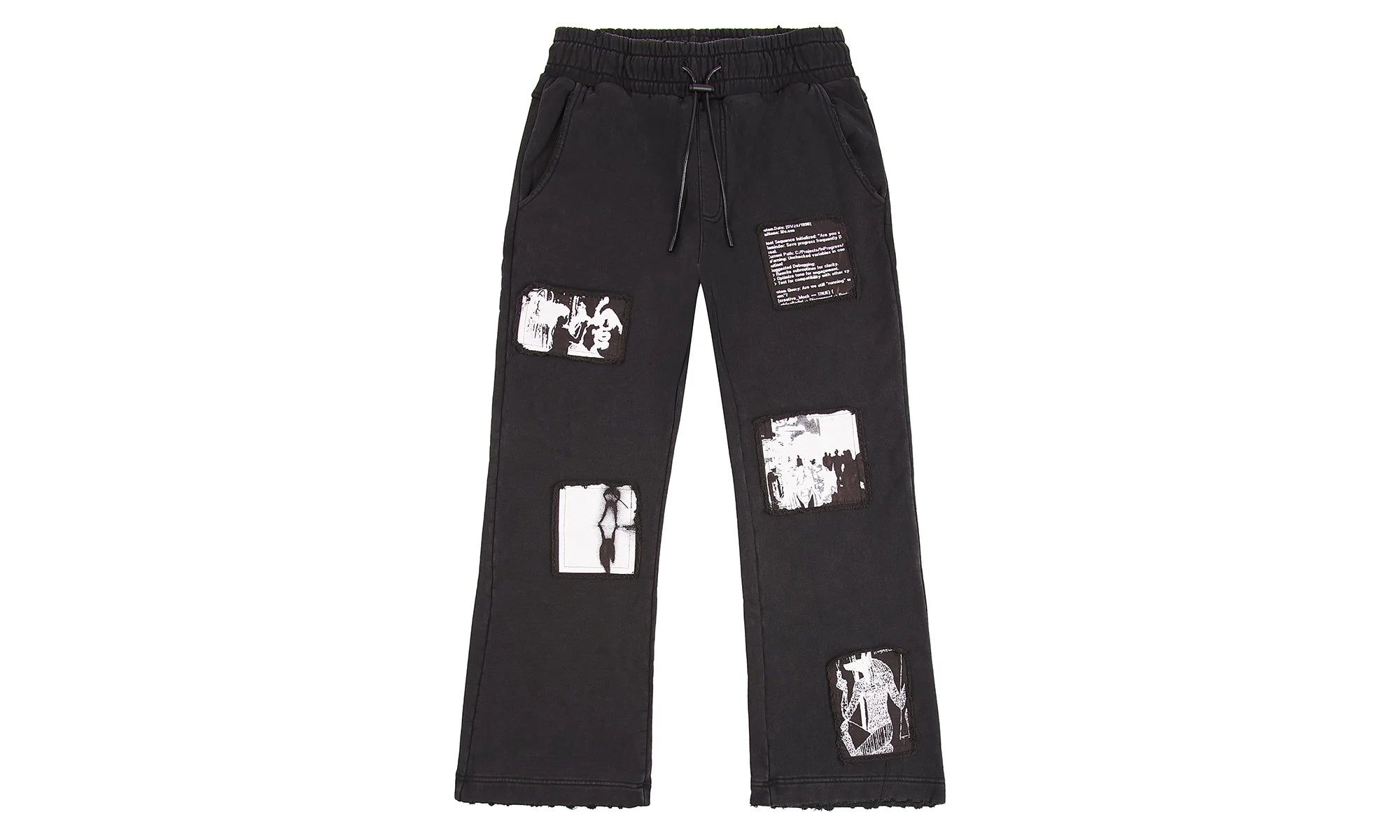 Griffin Digital Patch Sweatpant "Black" MDGDK909 Grif Blk