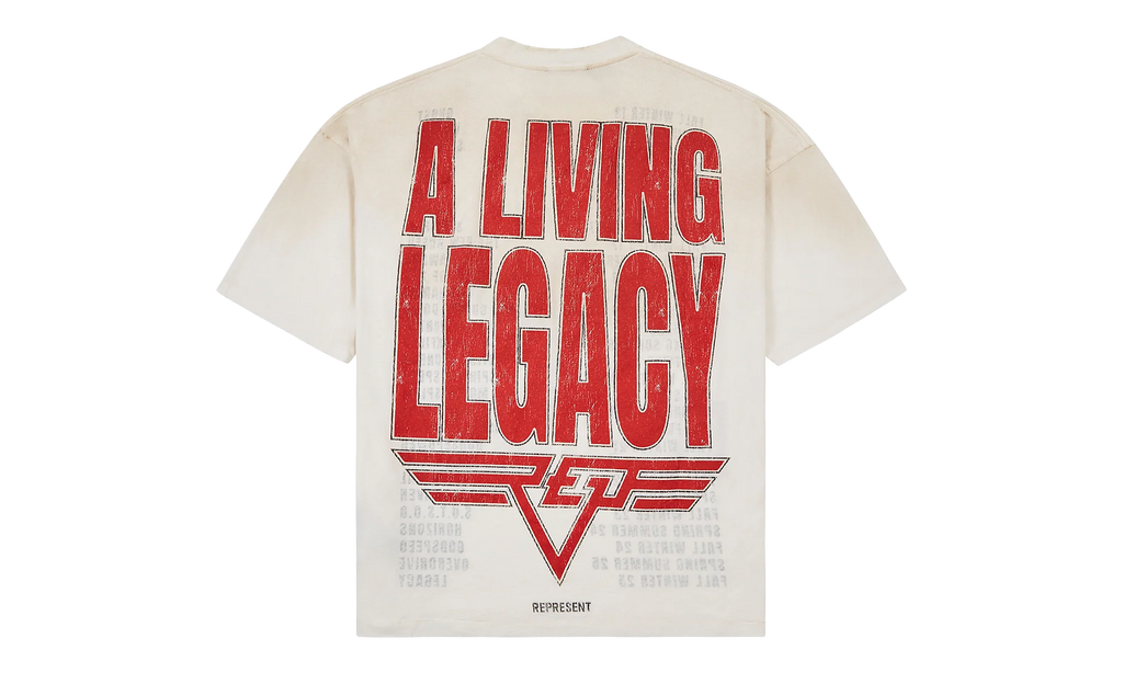 Living Legacy Tee "Washed Ecru" MLM100176 30