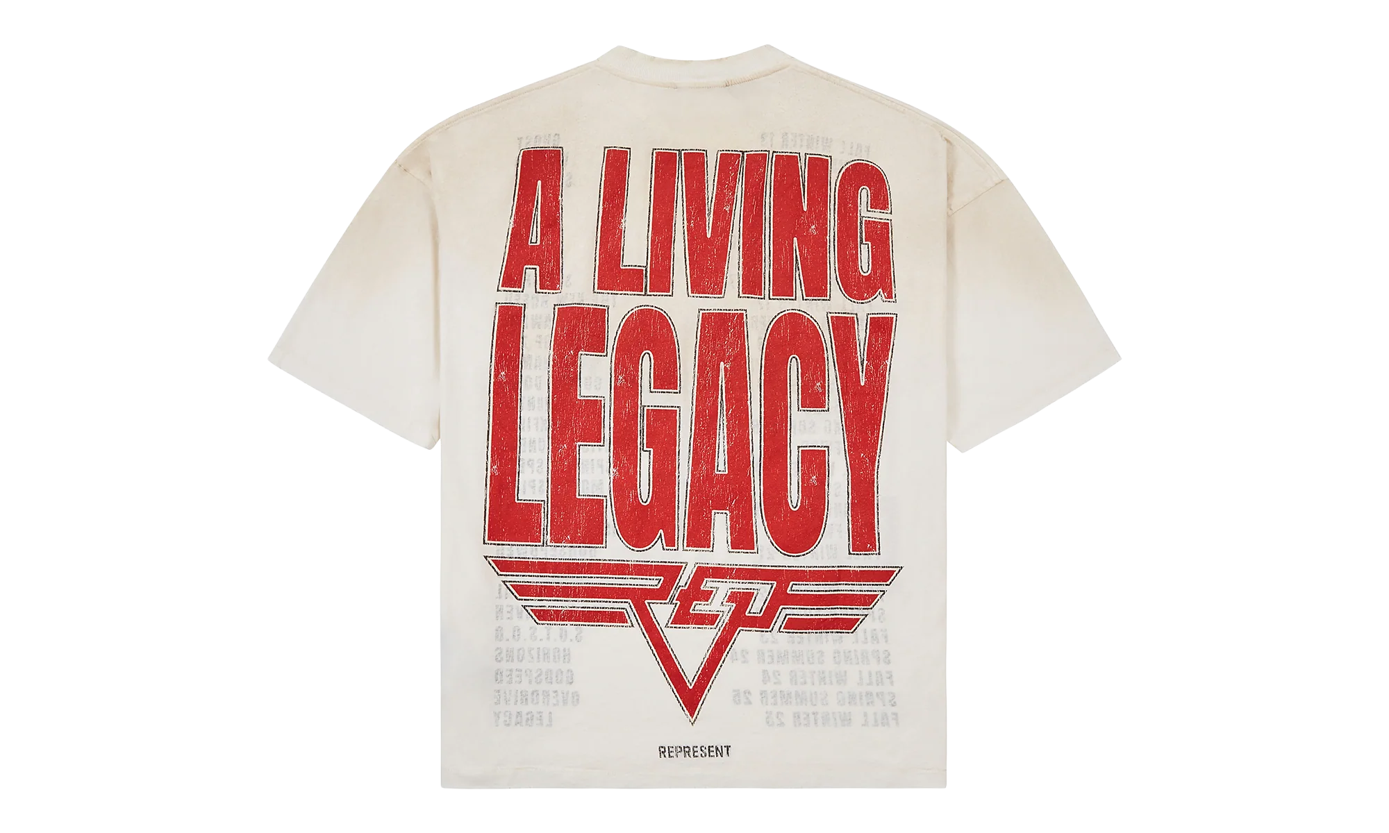 Living Legacy Tee "Washed Ecru" MLM100176 30