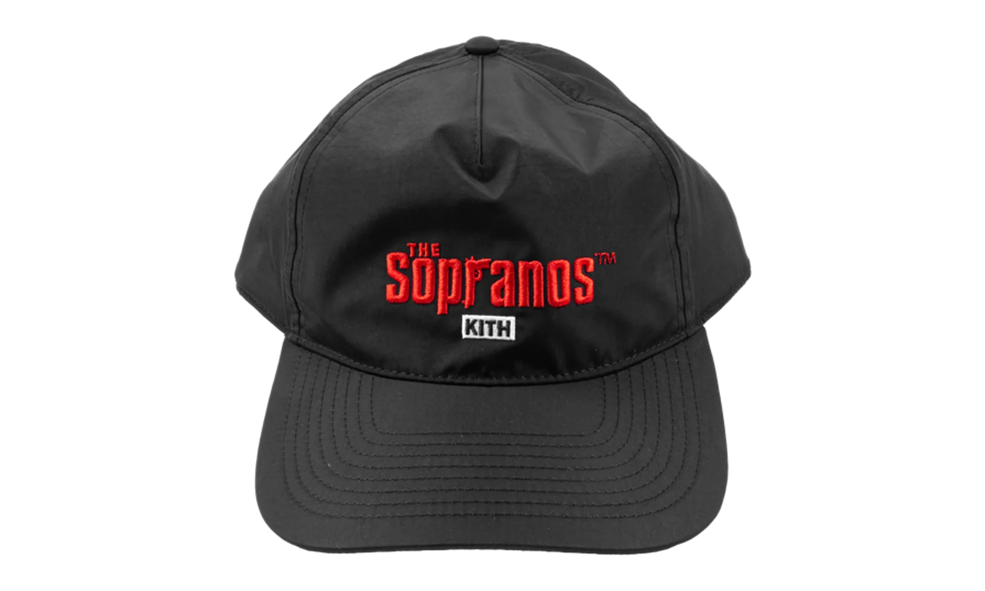 The Sopranos Nylon Bay Low Pinch Crown Snapback "Black" khm051410 001