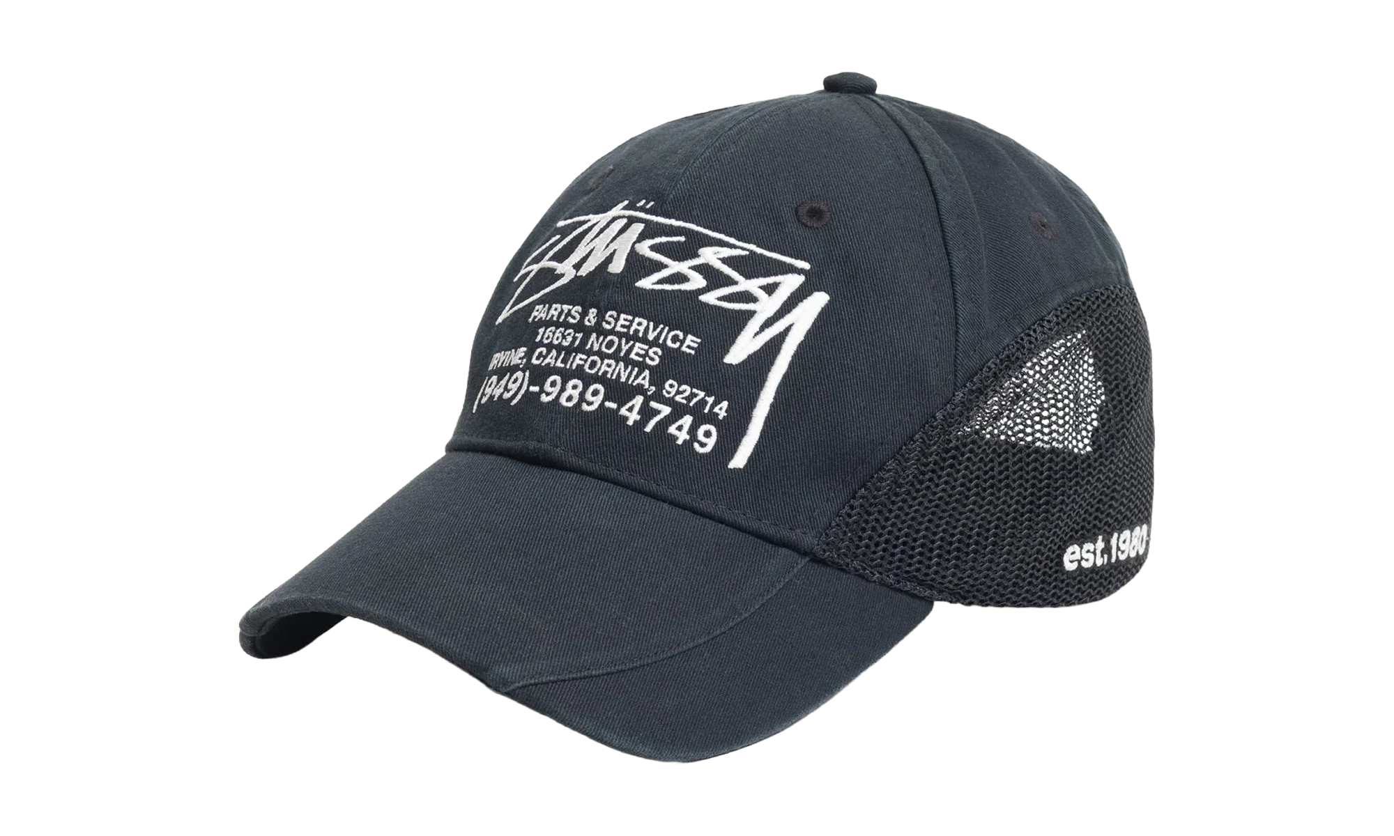 PARTS & SERVICE MESH CAP "Black" STUS436