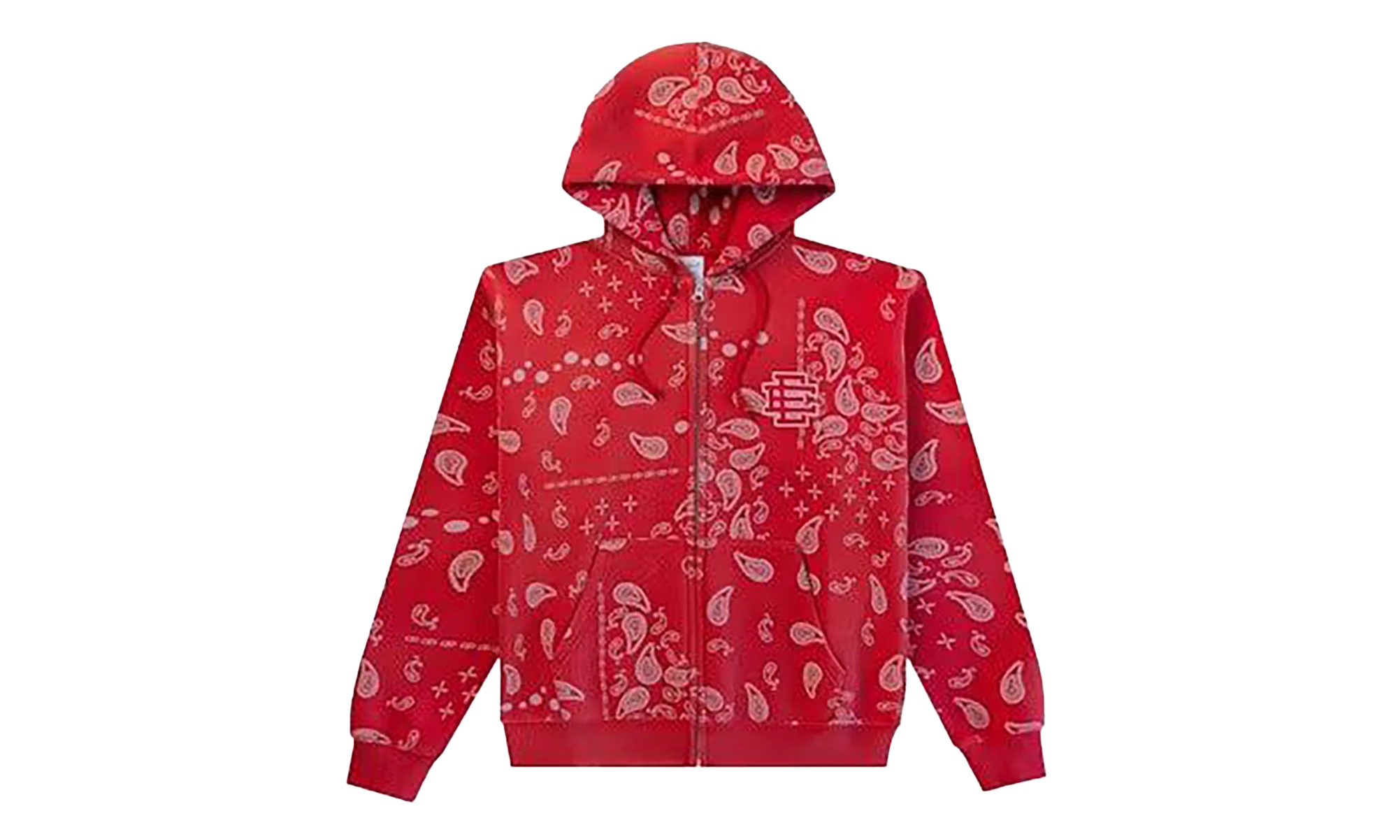 EE Zip Up Jacket (SS25) "Red Paisley" EE328