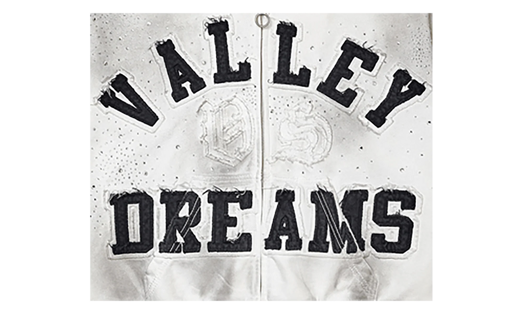 Classico Zip Up Hoodie "White" VAL145