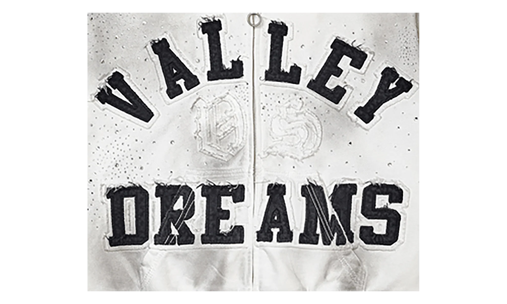 Classico Zip Up Hoodie "White" VAL145