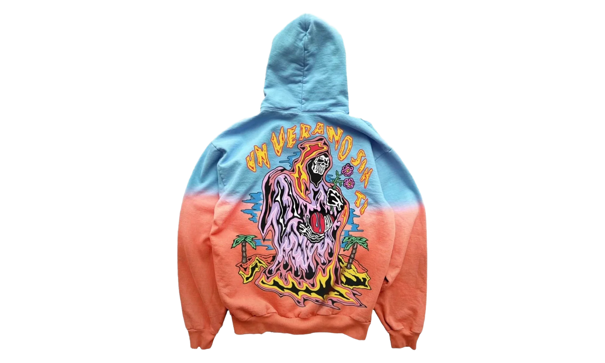 Bad Bunny "Un Verano Sin Ti" Ombre Hoodie "Blue" WL010