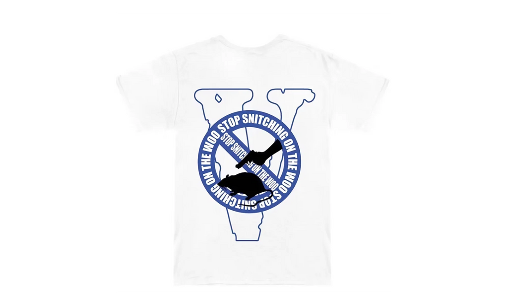 Stop Snitching SS Tee "Pop Smoke - White" Y9JHH6S4P