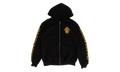 Dagger Logo Zip-Up Hoodie "Black/Yellow" CHRM0820
