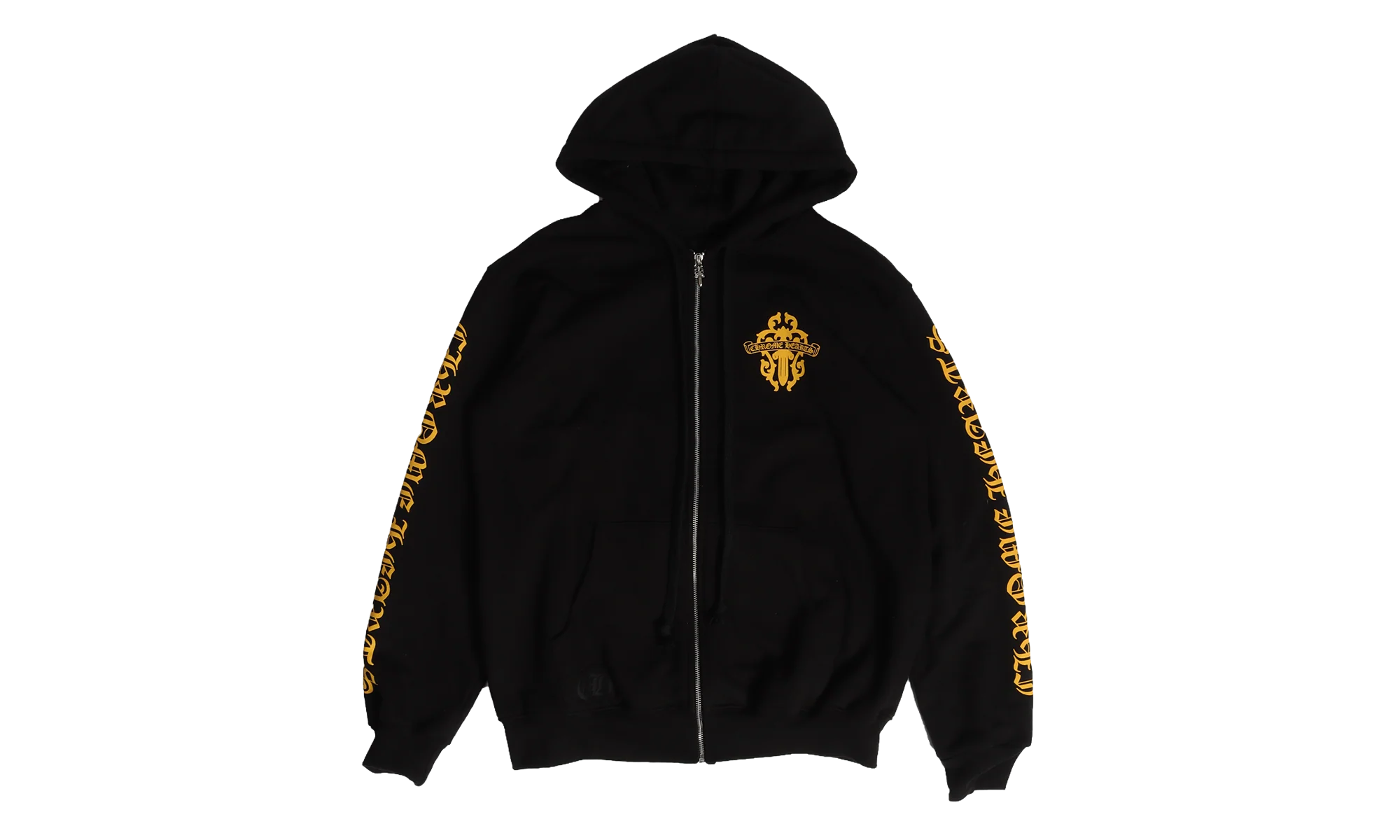 Dagger Logo Zip-Up Hoodie "Black/Yellow" CHRM0820