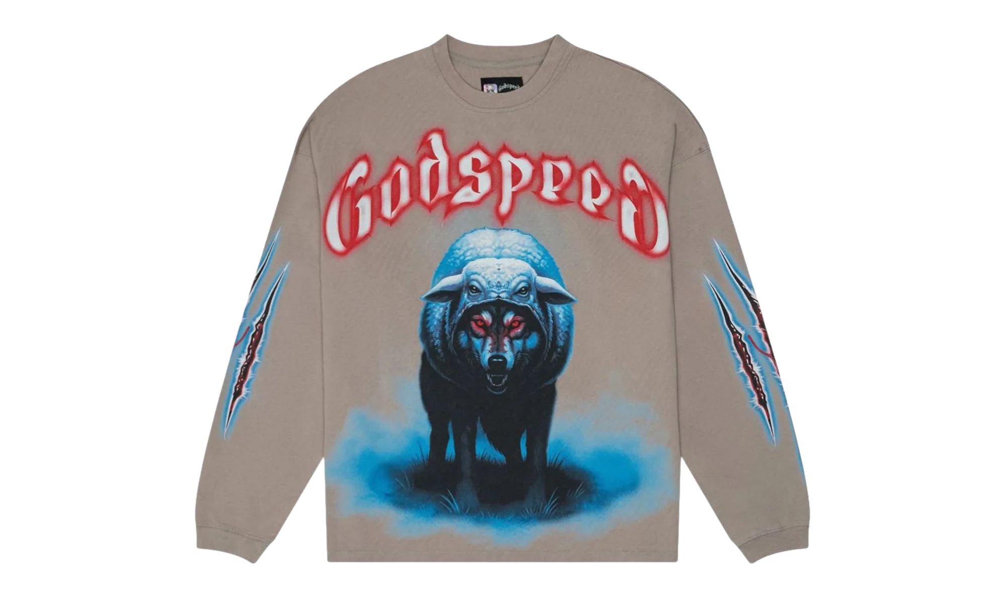 W.I.S.C II LS LONG SLEEVES SWEATSHIRT "Slate Grey" GS127