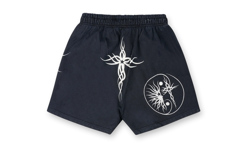 Flame Yang Shorts "Black" HSR159