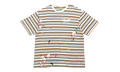 Nelson Striped Short Sleeve Tee Shirt "Multi" NL 1099