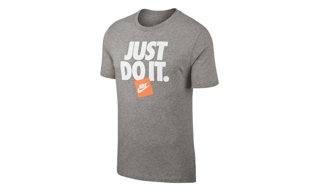 Just Do It Tee "Grey / Heather White" AR5002 063