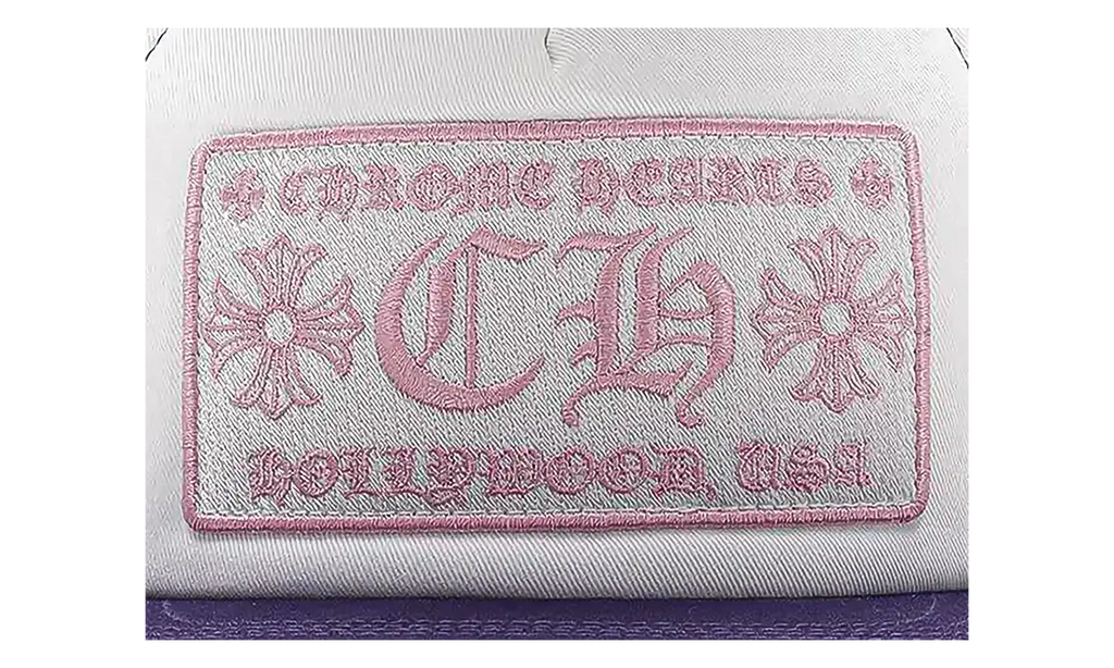 CH Hollywood Trucker Cap "Purple / White / Pink" CHRM1036