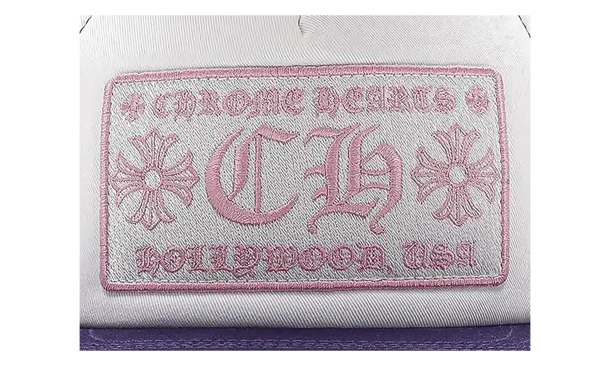 CH Hollywood Trucker Cap "Purple / White / Pink" CHRM1036