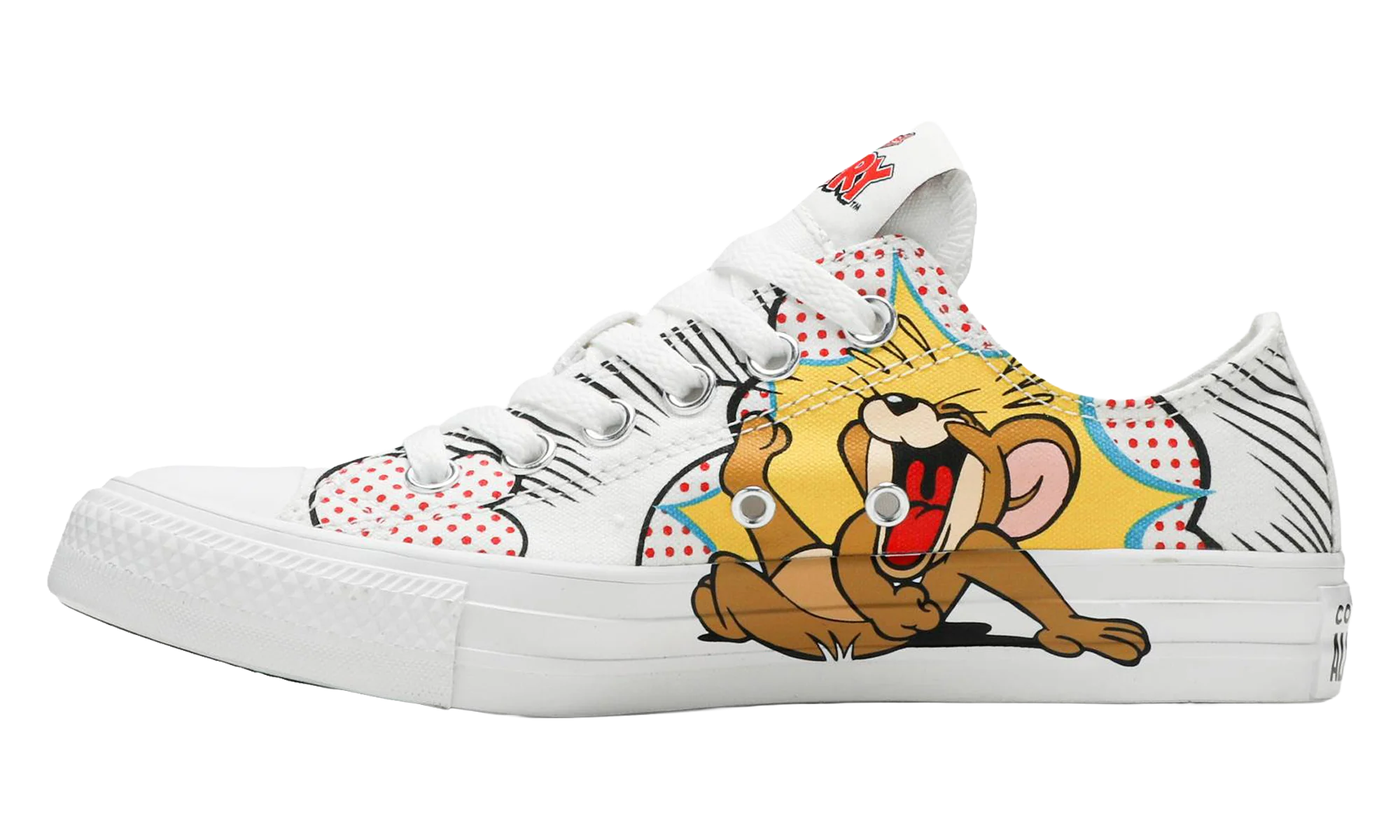 Chuck Taylor All Star Low "Tom and Jerry - White" 165732C
