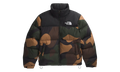 1996 Retro Nuptse Jacket "Camo / TNF Black" NF0A3C8D7GI