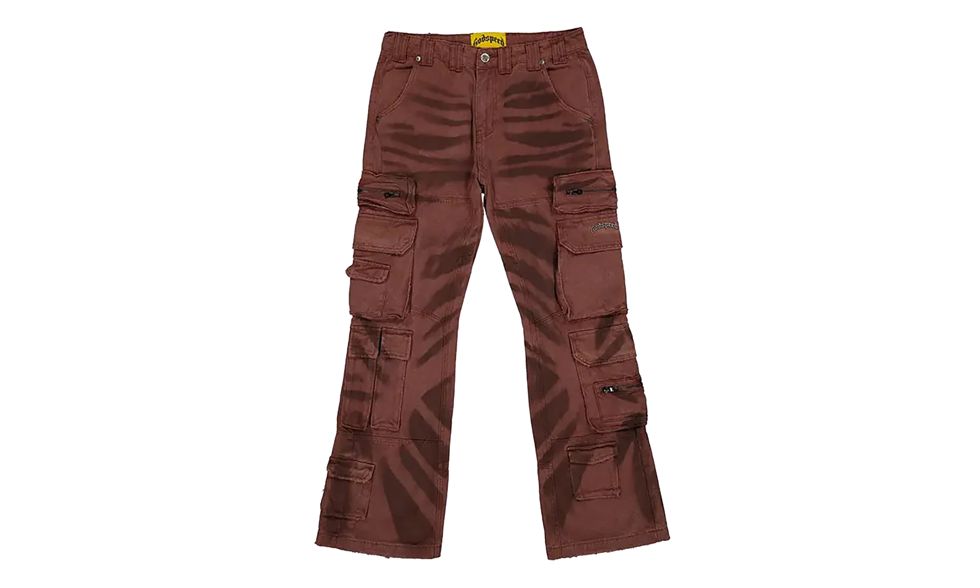 Skidrow Flared Cargo Pants "Clay" GS118
