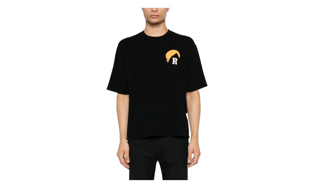 Moonlight Knit T-Shirt "Black" RHPF24TT01867 BCY