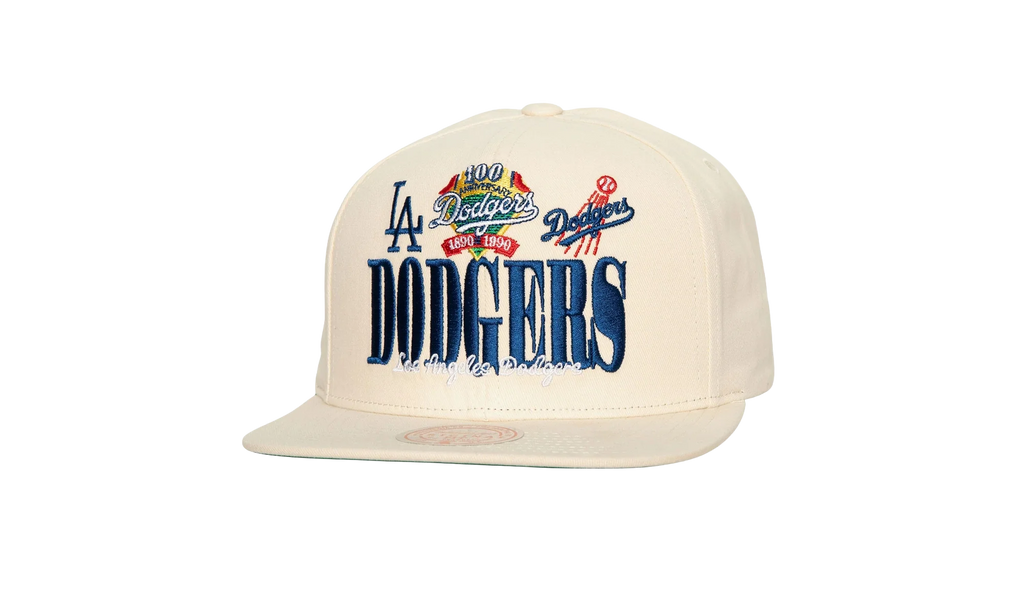 MLB Cooperstown Reframe Retro Snapback Cap "Los Angeles Dodgers - Off White" HHSS6661 LADYYPPPOFWH