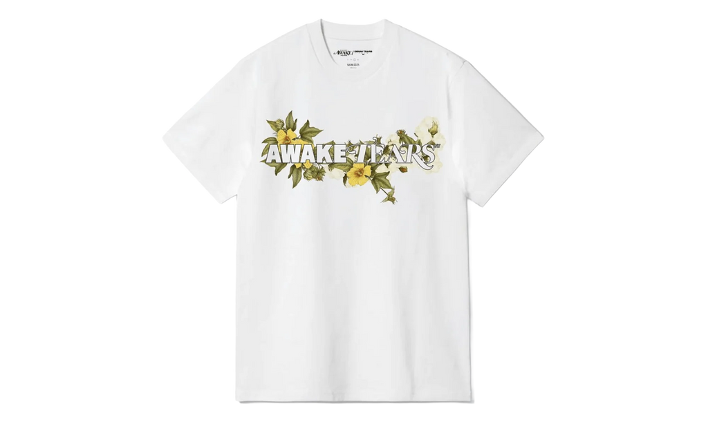 Awake Tears Short Sleeve Tee "Awake NY - White" DT362