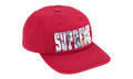 Embroidered Money Logo 6 Panel Hat "SS26 - Red" SU27430