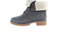 Jayne WP Fleece Fold Down Boot WMNS "Dark Grey Nubuck" TB0A1SGI