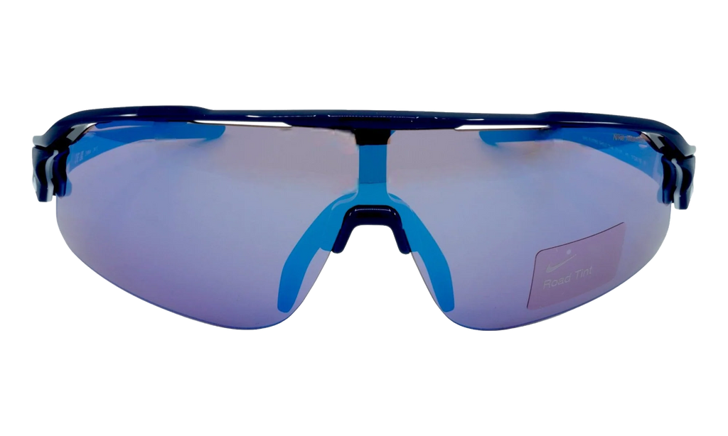 Flyfree Shield Team Sunglasses "Midnight Navy / Road Blue Mirror" IF1107X 410