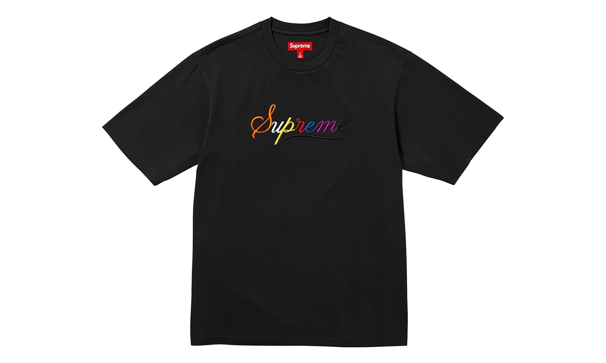 Cursive S/S Top "Black" SU27337