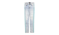 Flocked Track Jeans "Vintage Light Indigo Teal" AFTJVLI