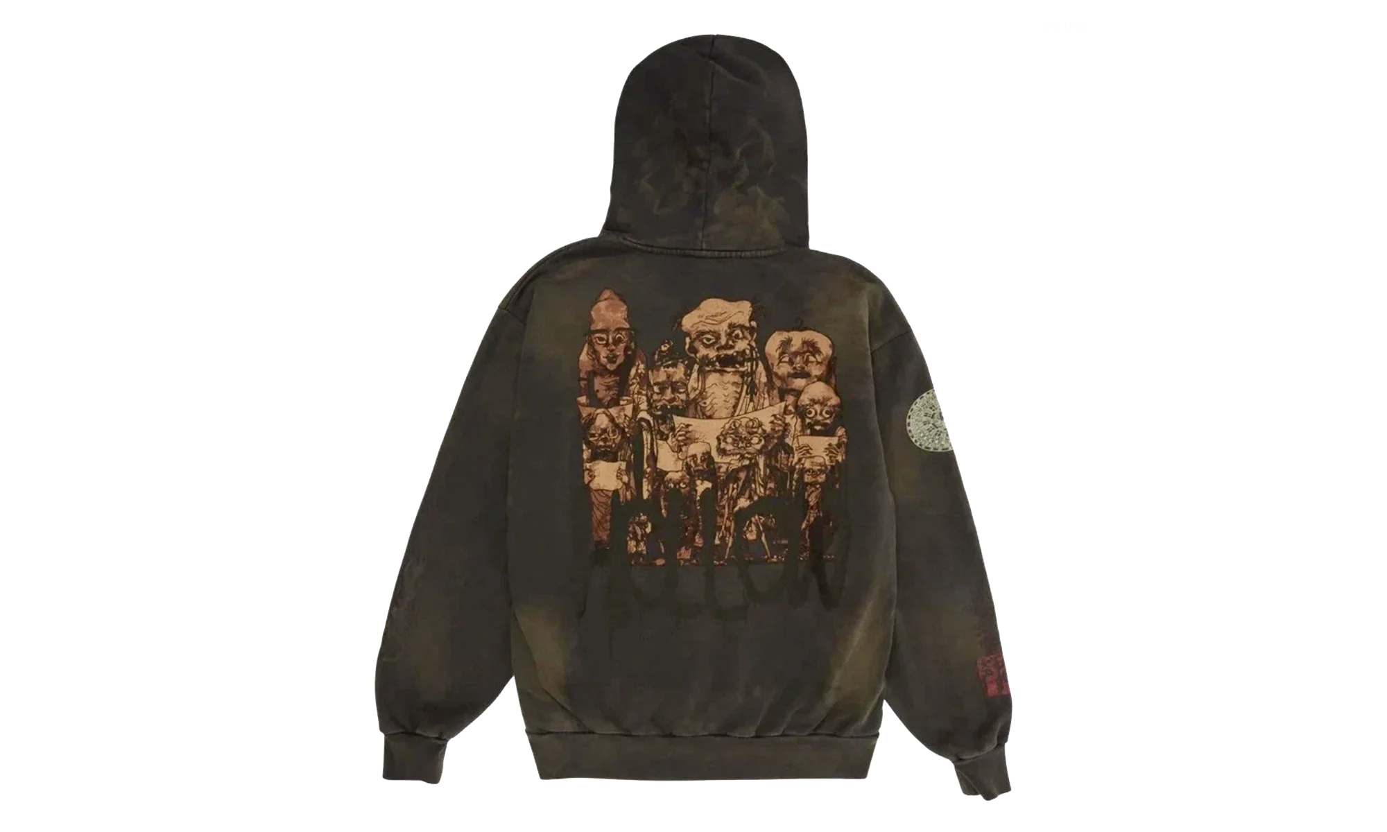 Travis Scott Cactus Jack x Takashi Murakami Hollow Hoodie "Brown" CPFM47