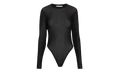 Monogram Velvet Bodysuit WMNS "Black" KITH127