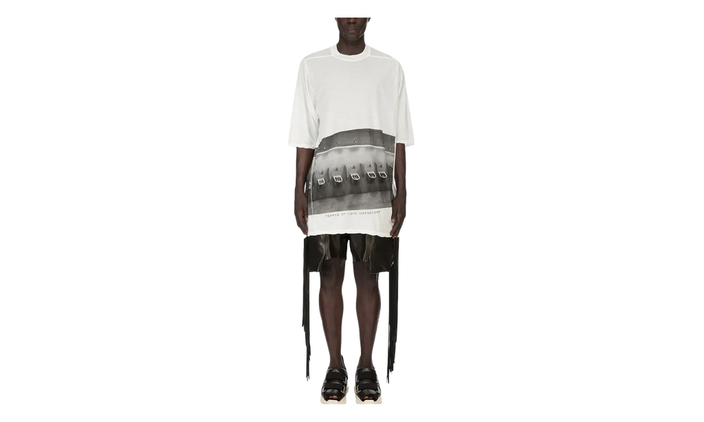 Jumbo Short-Sleeve T-Shirt "Milk Wash / Black" RR01F2208 BHEP4 5109