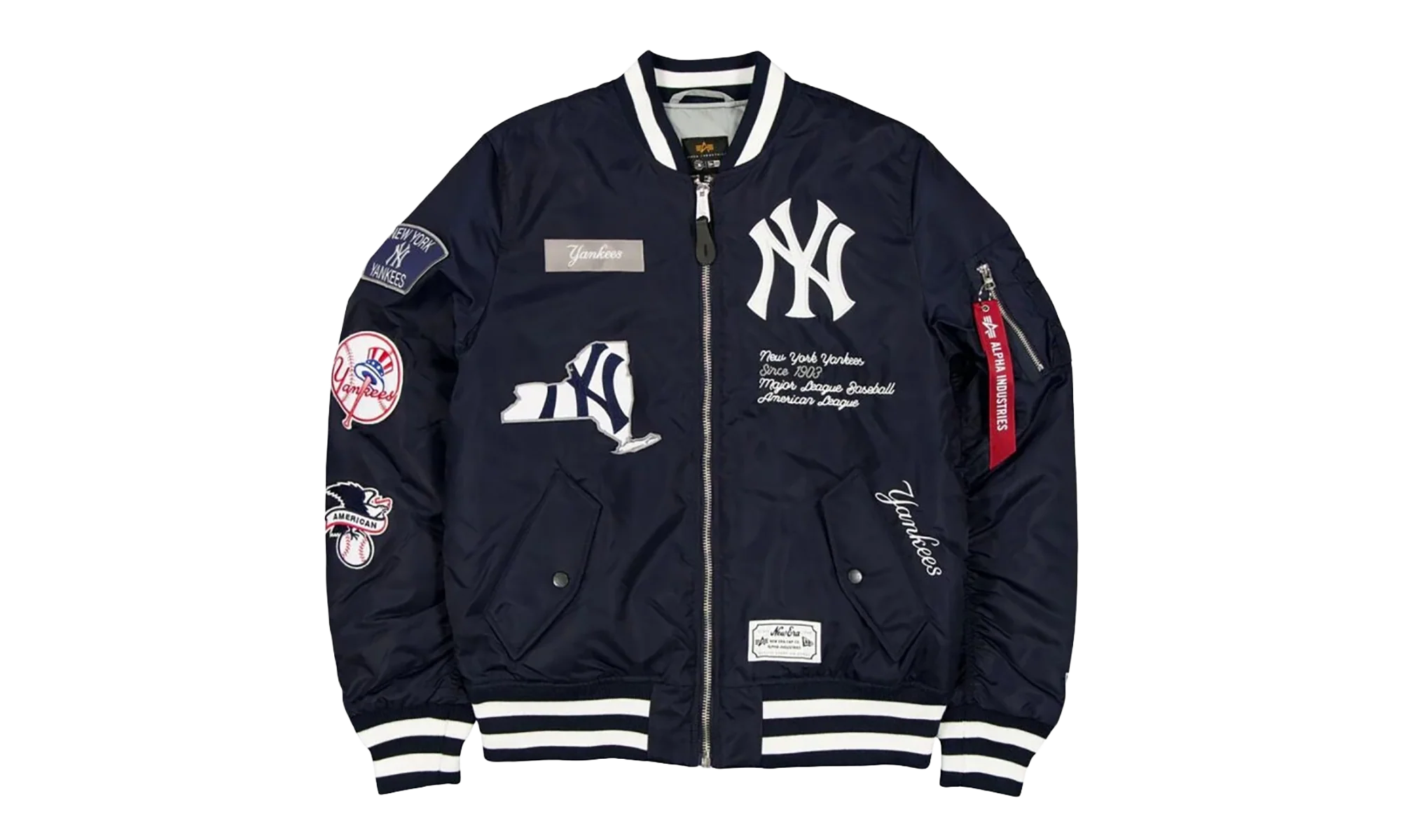 New York Yankees X Alpha Jacket "Navy" 60684045