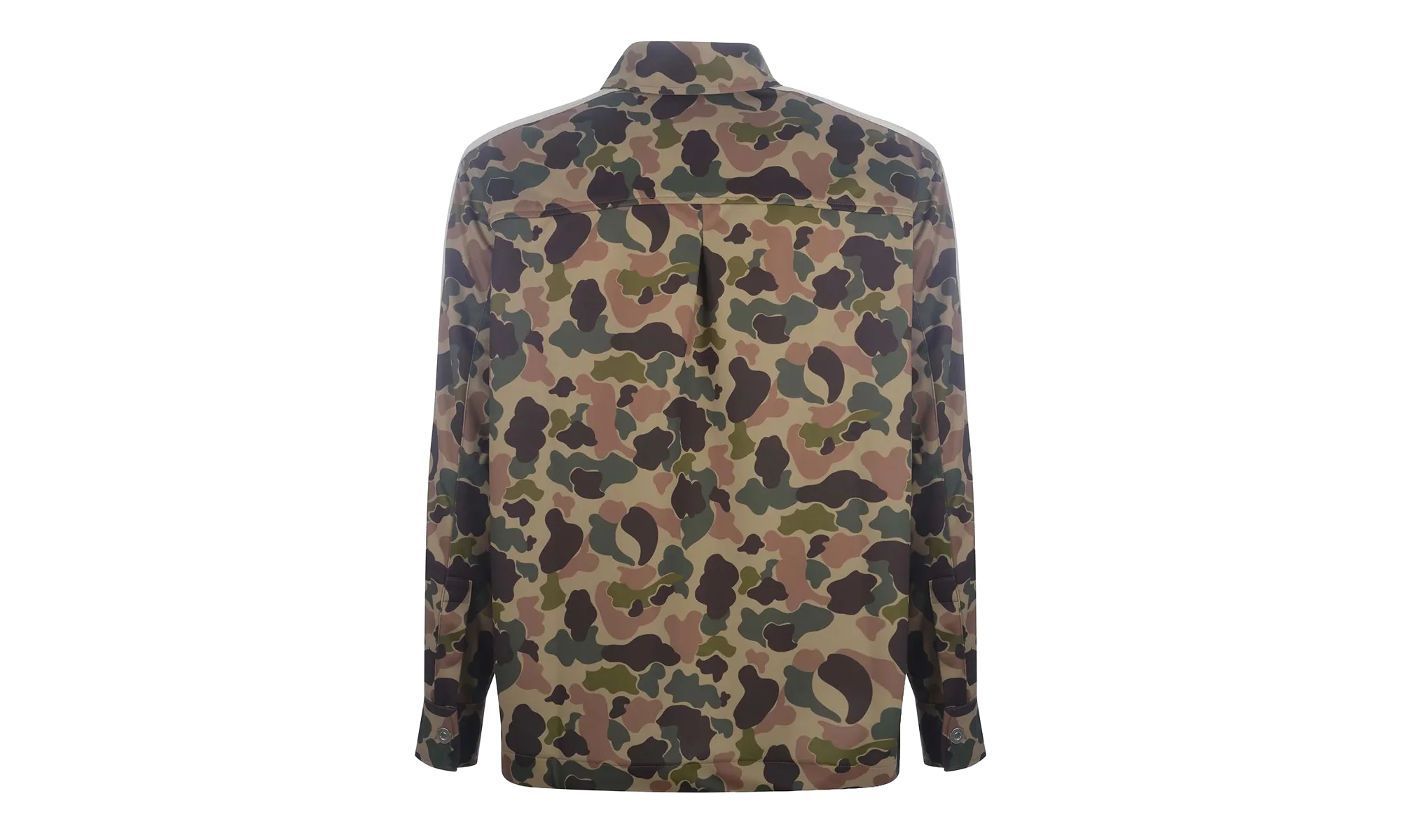 Camo Track Shirt "Military / White" PMGA104F21FAB0055601