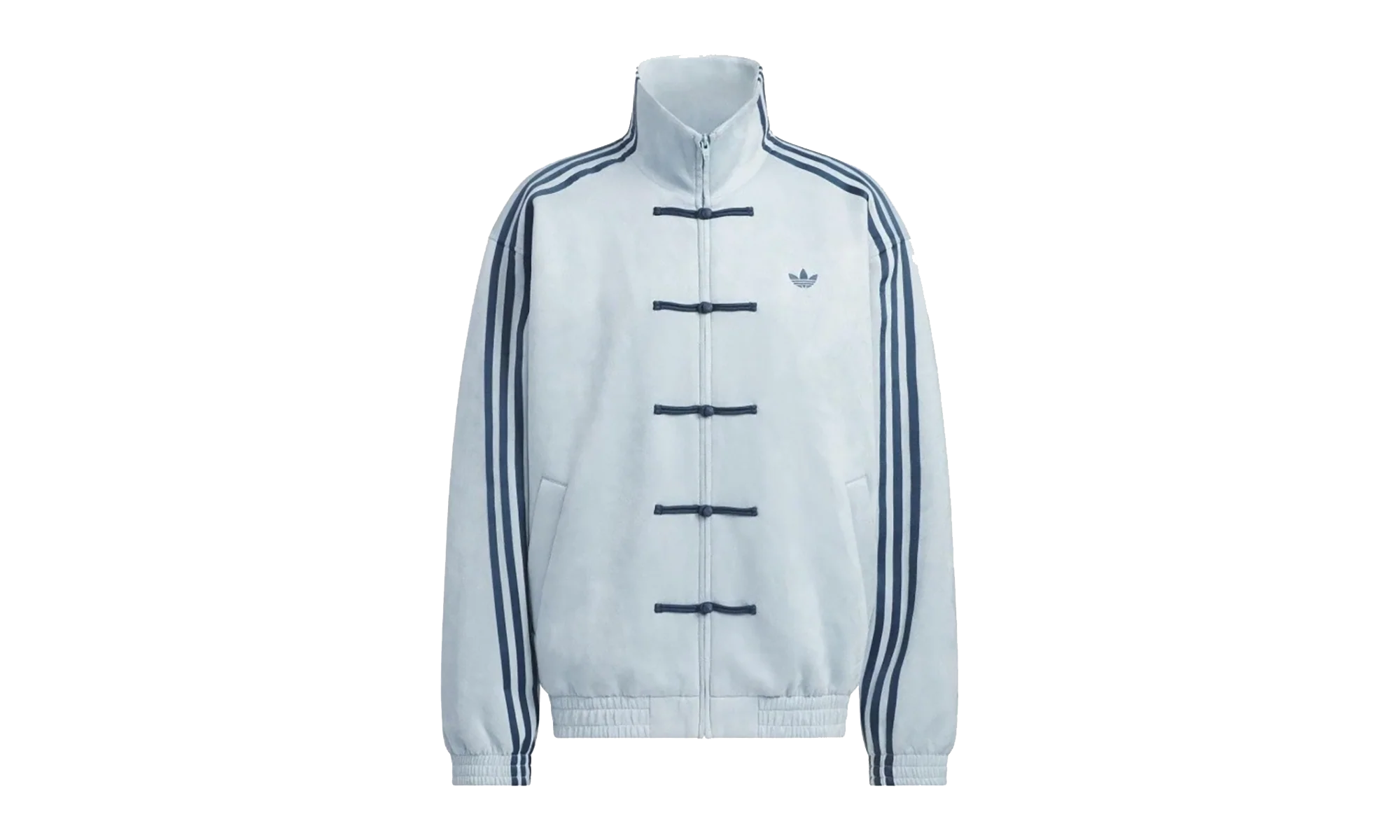 Chinese Style Track Top "Ash Grey" KT3846