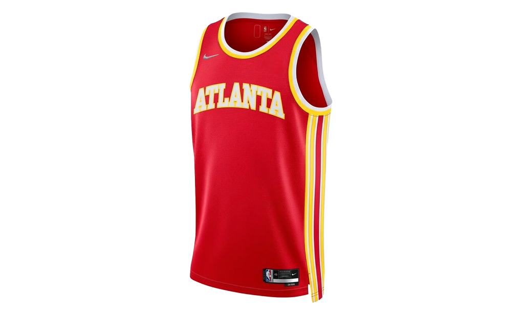 Atlanta Hawks 21/22 Diamond Icon Edition NBA Swingman Jersey "Red" DN2604 657