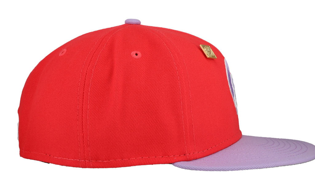 59FIFTY Chicago Cubs Two-Tone Color Pack Red Cap Fitted Hat "Red / Grey" 123451296494