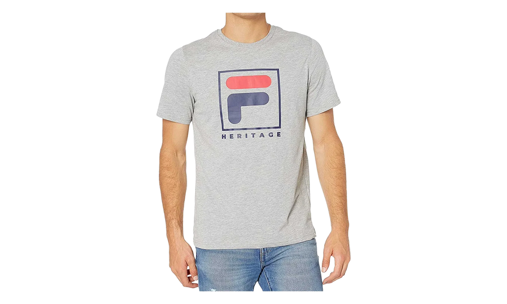 Heritage F Box Logo T-Shirt "Heather Grey" LM913787 073