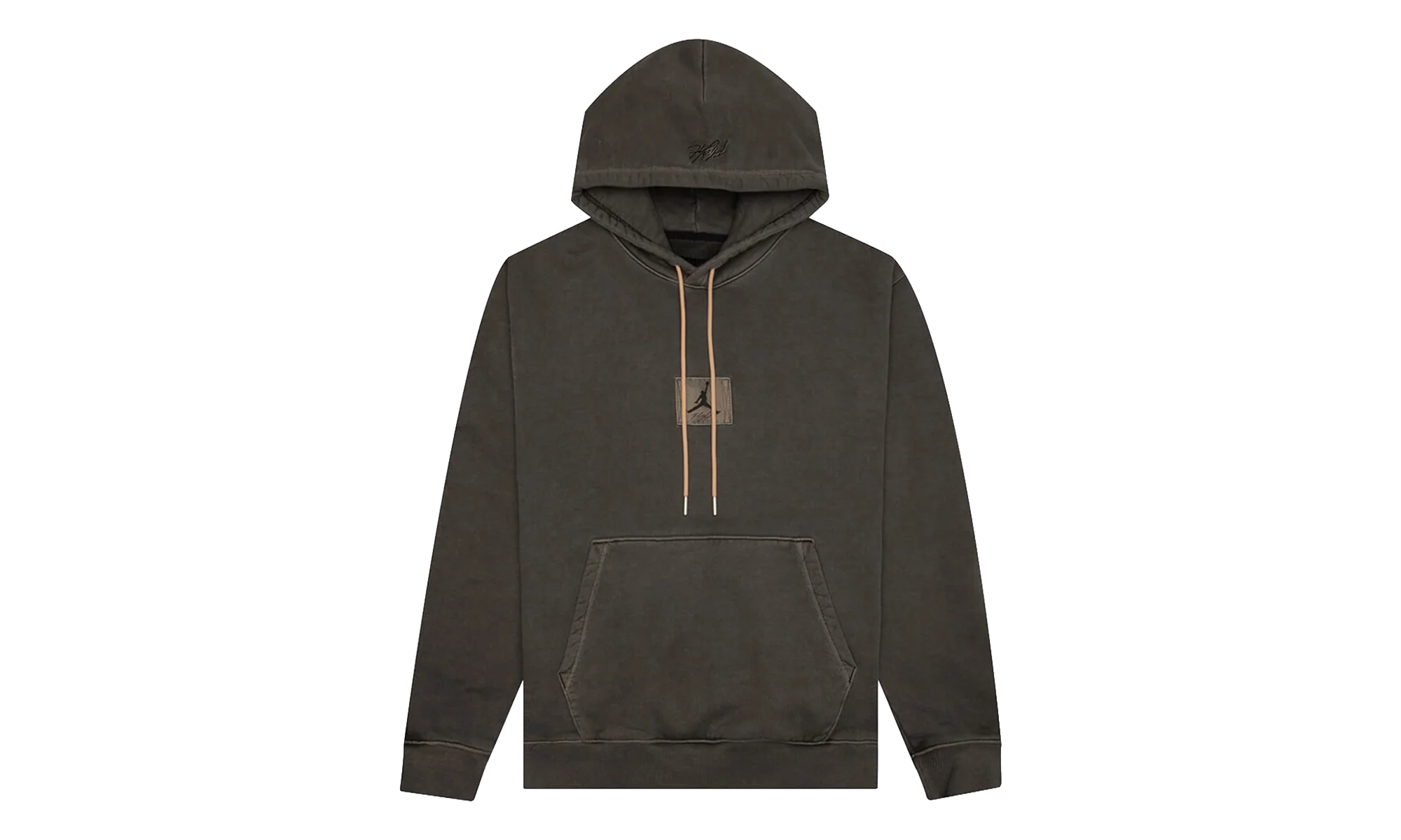 Jordan Flight Heritage Washed Fleece Hoodie "Black" DA9789 010