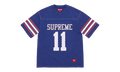 Studded S/S Football Top "SS26 - blue" SU27033