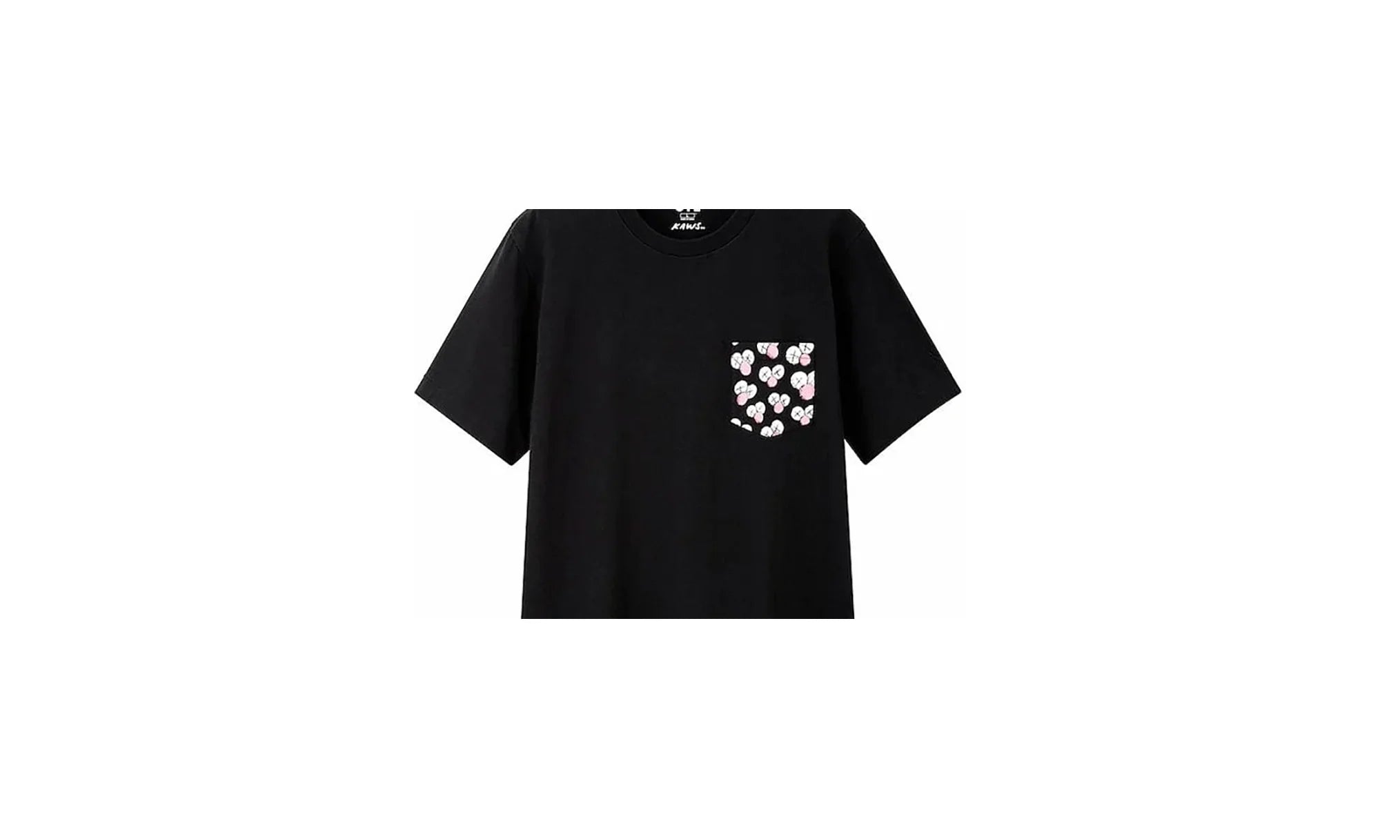 BFF Pocket Tee "Uniqlo - Black" KAWS202446