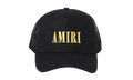Core Logo Trucker Hat "Black / Yellow" XMAH001 011 BLAC