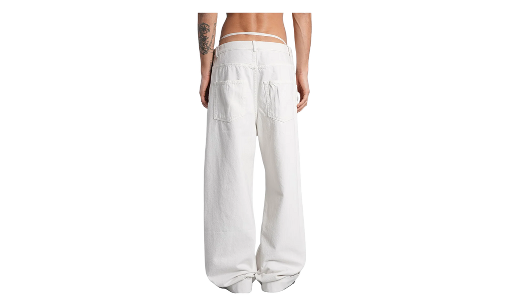 Michaël 5-Pockets High Comfort Trousers Ivory "Ivory" B0010308FA038003