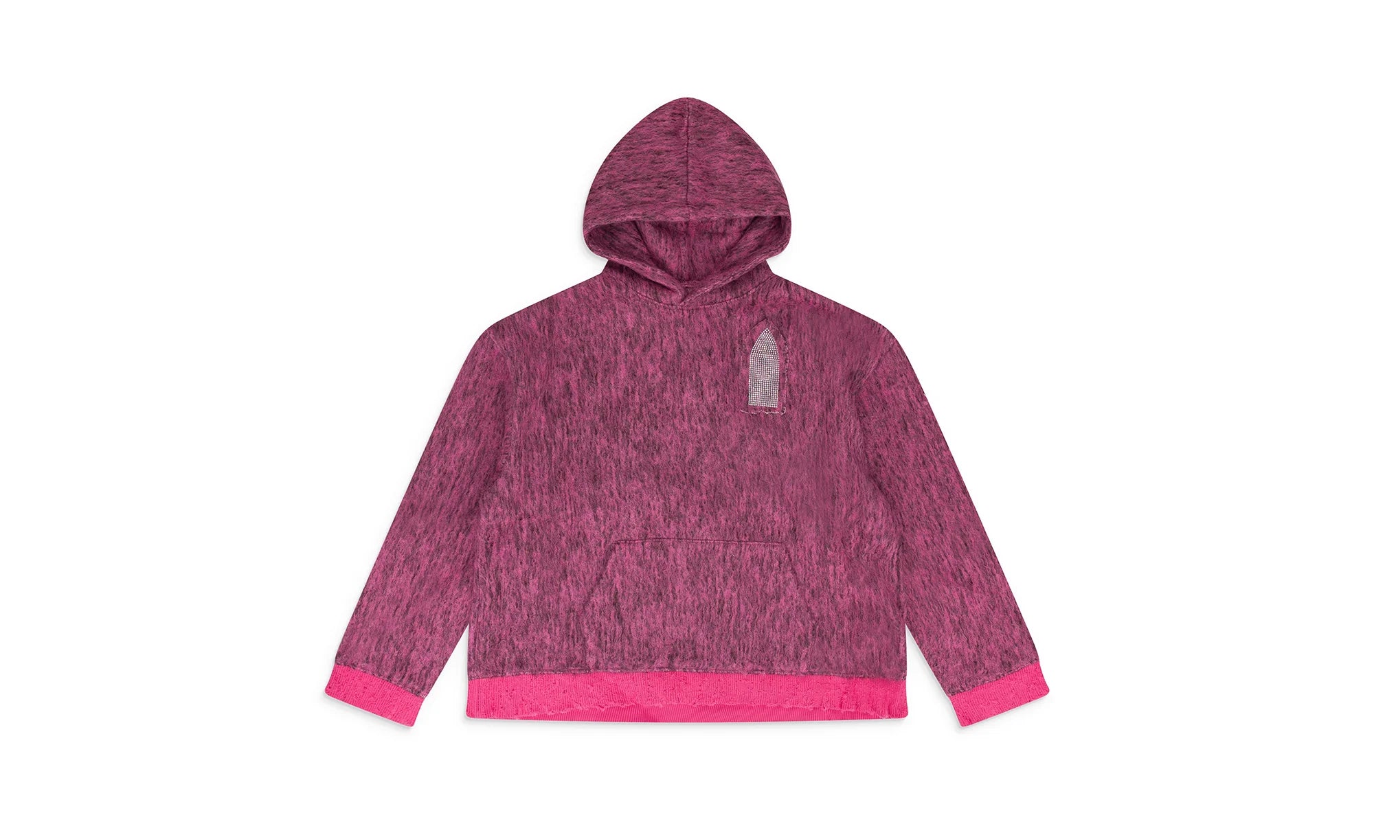PYRAMID HOODED SWEATSHIRT "Red" WDWMHDS 0024