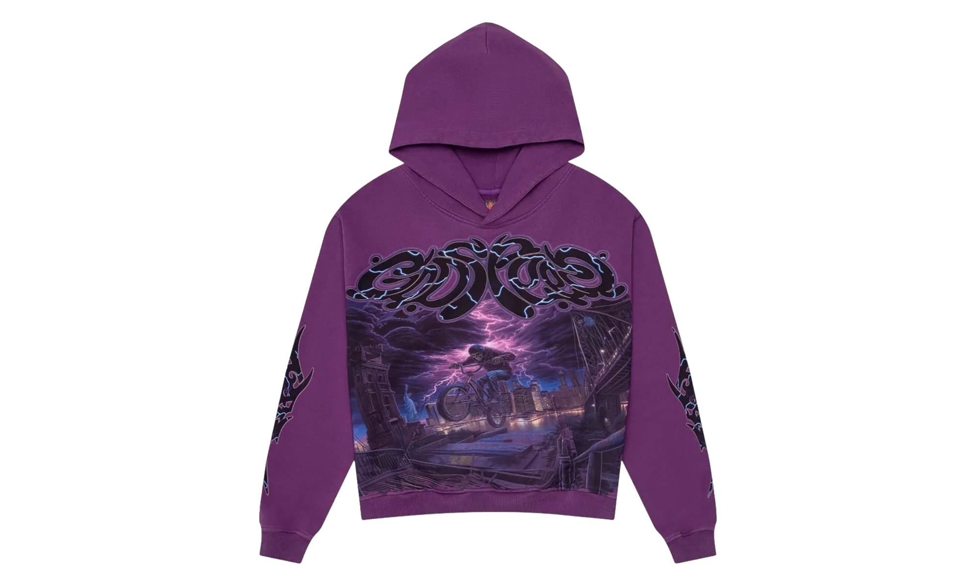 BMX Hoodie "Purple" GS059