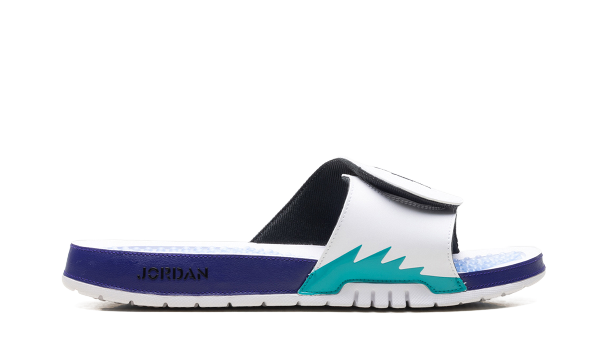 Hydro 5 Retro Slide "White New Emerald Grape Ice Black" 555501 103
